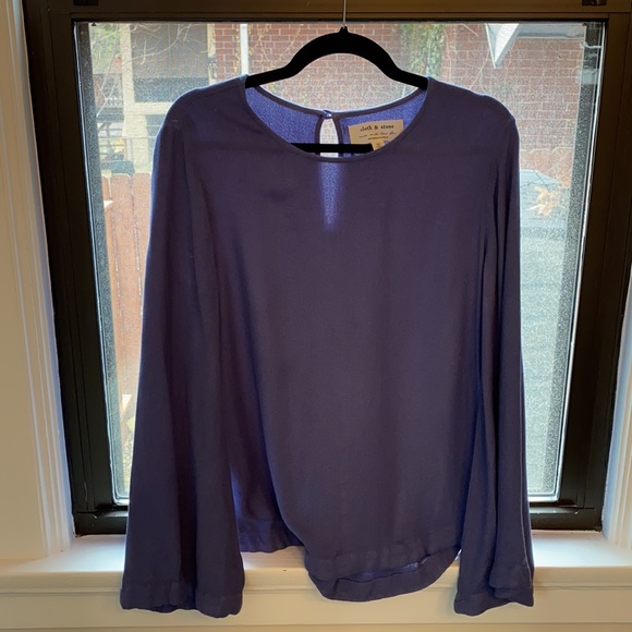 Cloth and Stone Small Bell Sleeve Blouse - Picture 13 of 13